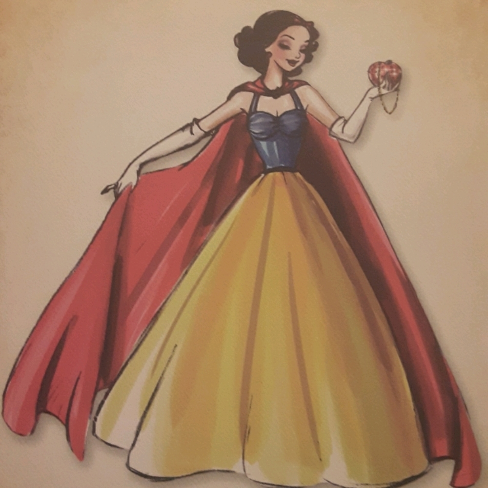 Photo print 8x10 Disney snowwhite fashion